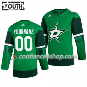 Adidas Maillot de Hockey Dallas Stars Personnaliser 2019-20 St. Patrick's Day Authentic - Enfant